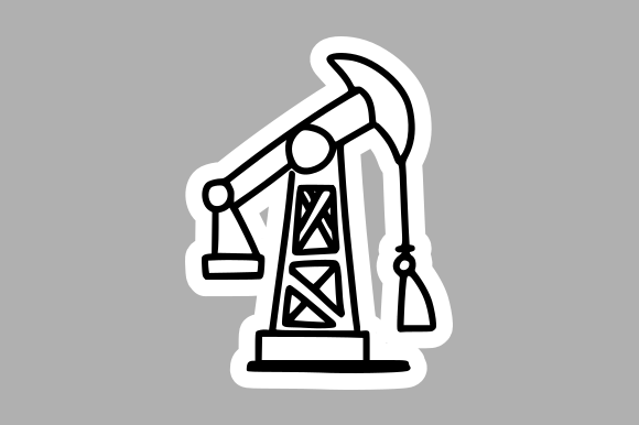 Hand-Drawn Oil Drilling Rig: A Strategic Asset for Creative and Professional Projects