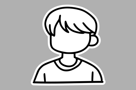 Monochrome Faceless Profile Picture: A Versatile Visual Tool for Modern Designers